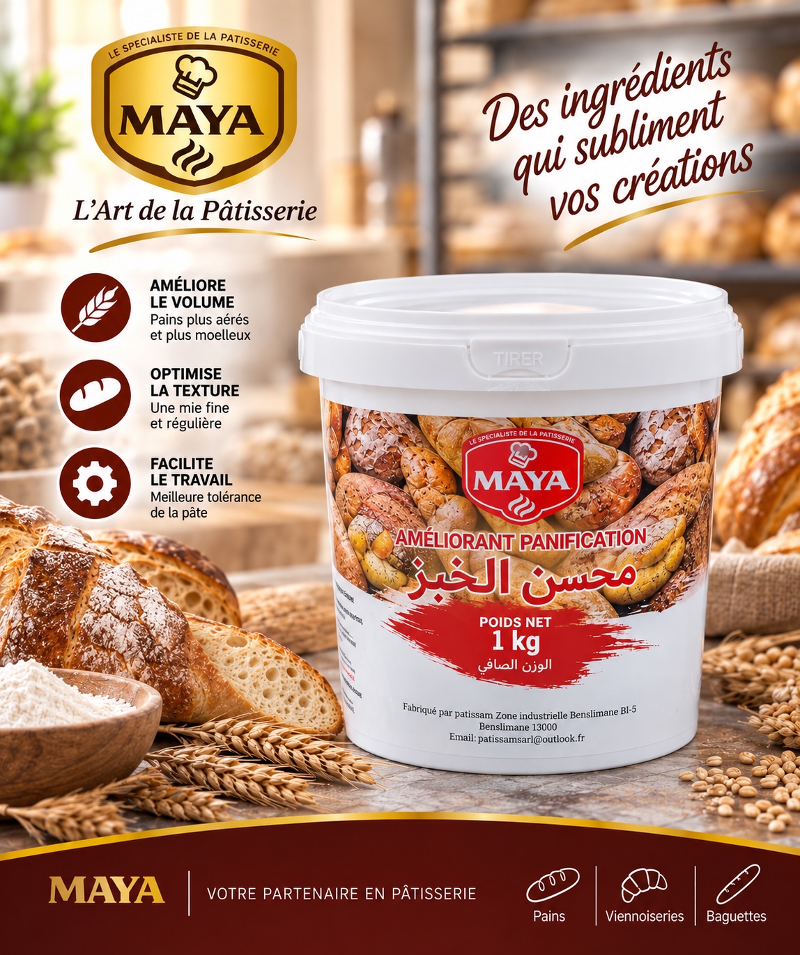 Améliorant Panification MAYA